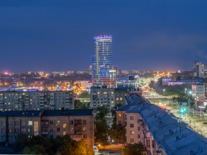 Уютная квартира в центре Челябинска с шикарным видом с 11 этажа